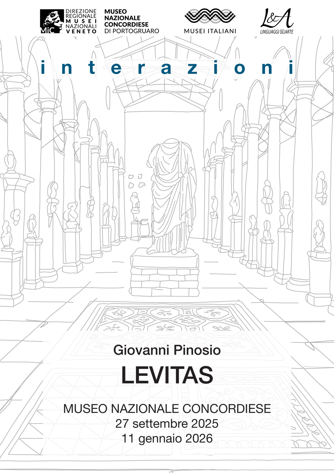 Levitas | Opere di Giovanni Pinosio | Museo Nazionale concordiese di Portogruaro